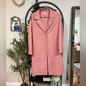Etre Aime x Unreal Fur Pink Trench Coat size xs